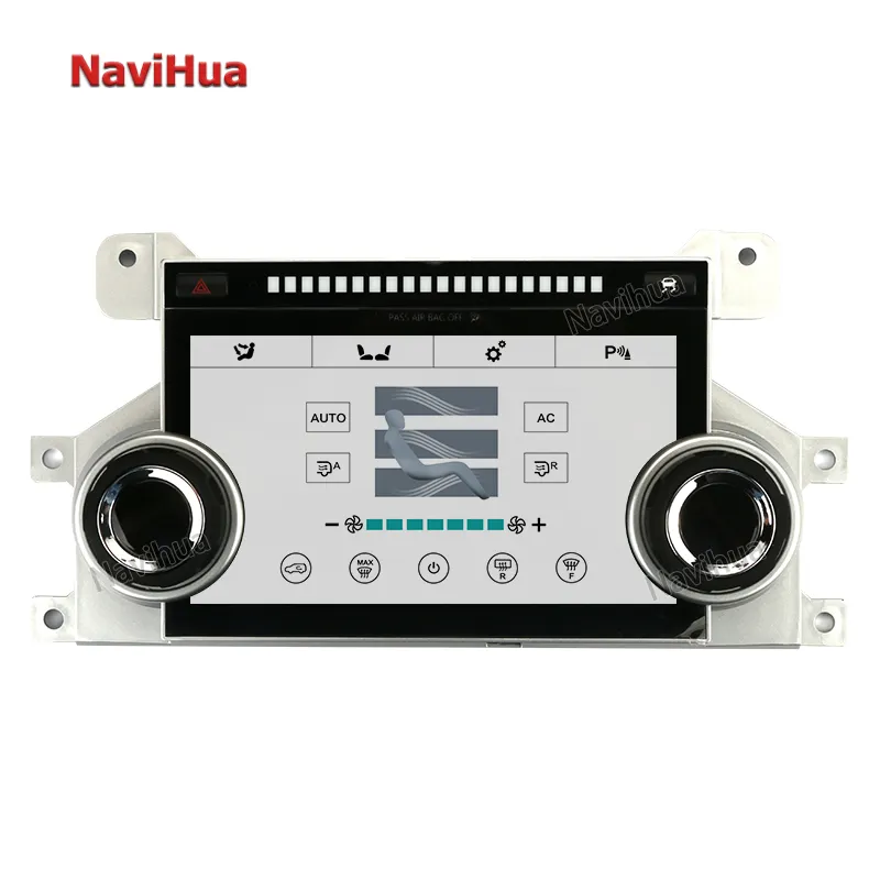 Navihua8インチLCDタッチスクリーンディスプレイACパネルRangeRover Discovery Old Sport 2009-2016 Climate Control Air Conditioner Fan