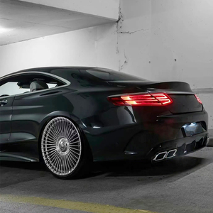 ชุดตัวถังประกอบกันชนหน้าไอเสียสำหรับ <span class=keywords><strong>Mercedes</strong></span> <span class=keywords><strong>Benz</strong></span> S 63 W217 2015 + เปลี่ยนเป็น S63 2024 - Product Image 4