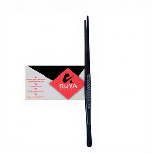 Kitchen Stainless Steel Customized Color Precision Chef Plating Cooking Straight Tweezers 30 Cm <b>BBQ</b> Grill Heat Resistant - Product Image 1