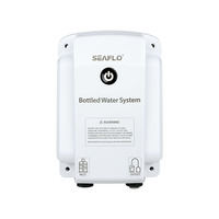 SEAFLO 3.8LPM 20ft bouteille distributeur d'eau système de pompe AC 115V US Plug blanc 5 gallons système d'eau en bouteille