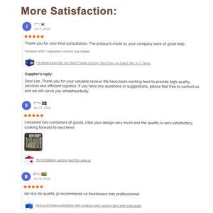 Gazebo plegable 3x3, tienda de campaña con dosel emergente para exteriores con marco de aluminio, pared lateral de tela de construcción de acero para acampar, Carpetas Toldos - Product Image 6