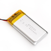 602040 3.7V 450mAh Baterai Lithium Polimer Isi Ulang Tipe Pouch untuk Sikat Gigi Elektrik, Perangkat Kecantikan, Headset Bluetooth