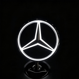 Emblème de capot <span class=keywords><strong>lumineux</strong></span> pour <span class=keywords><strong>Mercedes</strong></span>-Benz, logo de démarrage d'origine, éclairage de remplacement identique à l'origine, badge avant <span class=keywords><strong>lumineux</strong></span> pour Classe S - Product Image 5