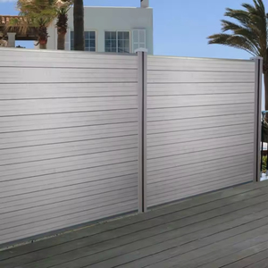 Dễ Dàng Cài Đặt 6 Chân Cao Không Thấm Nước Chống Uv Wpc Hàng Rào Trellis Bảo Trì Thấp Thân Thiện Với Môi 5-Năm Bảo Hành Hồ Bơi - Product Image 1