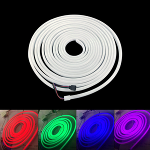 Ruban LED Néon Rond Flexible 10m Blanc Chaud Doux IP65 Revêtement PVC pour Décoration de Panneaux Néon Intérieurs Personnalisés Haute Qualité - Product Image 5
