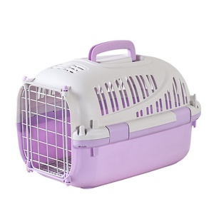 Cage de transport aérien pour animaux de compagnie, pour chats et chiens, transporteur de voyage portable à main avec une capacité de 5 kg pour une utilisation en voiture et en <span class=keywords><strong>avion</strong></span> - Product Image 6