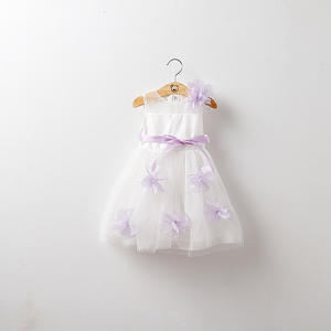 ชุดเดรสเด็กผู้หญิงสไตล์จีนแบบใหม่สำหรับงานปาร์ตี้ลายดอกไม้ - Product Image 5