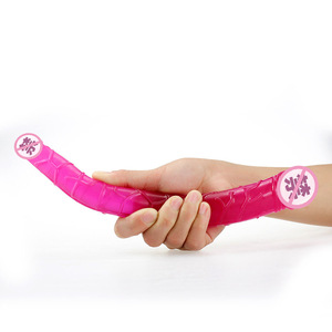Dildo a Doppia Estremità in Gelatina per Donne <span class=keywords><strong>e</strong></span> Uomini Gay, per un Piacere Intensificato - Product Image 2