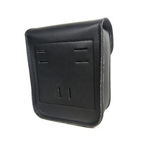 Motorcycle Tool-<b>Belt</b> Guard Street-Touring Bike Custom-Accessories Saddle Black PU Leather Motorbike <b>Luggage</b> Bags - Product Image 3