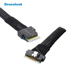 Denentech Hot selling External server connection SFF Type PVC Copper Wire Server backplane connector Cable