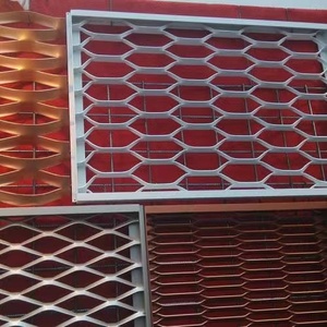 PVC tráng trang trí nhôm mạ kẽm kim loại mở rộng cho trần treo/mặt tiền Ốp trang trí - Product Image 5