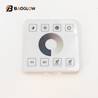 Auf Lager Großhandel 8-Tasten Kabelloser Lichtstreifen Smart LED-Lichtstreifen Leuchtender Touch COB SMD5050 Controller Fernbedienung für 12V