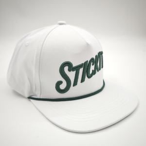 หมวกแก๊ปทรง 5 แฉก คุณภาพสูง แบบ unisex ปรับขนาดได้ ปักโลโก้ 3 มิติ ปีกแบน สไตล์ฮิปฮอป วัสดุอะคริลิก เหมาะสำหรับกิจกรรมกลางแจ้ง - Product Image 6