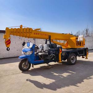 מיני 6 טון מנוף תלת-אופן מנוף משאית אופנוע משאית ממונעת מנוף - Product Image 4