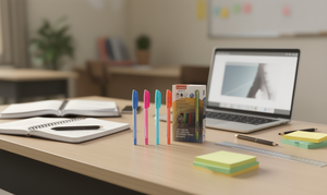 Weibo Ballpoint Pen 0.7 Mm Multi Colored Office School Writing Pen - Product Image 2