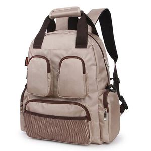 Sac à langer d'extérieur pour hommes, sacs à langer de voyage pour bébés garçons et filles, élégant et grande capacité, noir - Product Image 4