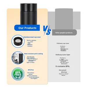 Thermos d'affaires haut de gamme 400 ml en acier inoxydable 304, ensemble de bouteilles isothermes avec <span class=keywords><strong>infuseur</strong></span> <span class=keywords><strong>à</strong></span> thé, cadeau - Product Image 5