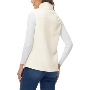 Rdruko <b>Women's</b> Fleece <b>Vest</b> Lightweight Warm Polar Fleece Stand Collar Sleeveless Jacket Outerwear - Product Image 2