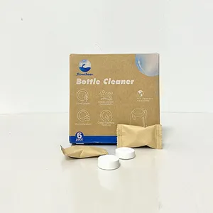 Tablet pembersih botol air cocok untuk semua plastik antikarat keramik dan wadah minum kaca