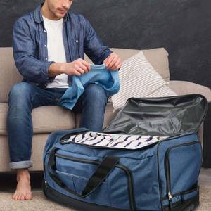 Muestra Gratuita, Bolsa de Deporte Grande y Resistente con Múltiples Bolsillos, Bolsa de Viaje con 3 Compartimentos, Bolsa de Hockey para Deportes al Aire Libre - Product Image 3