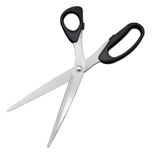 <b>Kitchen</b> <b>Scissors</b> Stainless Steel Straight Head Black Home Use For Meat Cutting BBQ Steak Chicken - Product Image 2