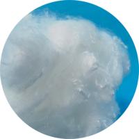 Fibre de polyester microfibre vierge type duvet 0.9D*32mm pour rembourrage