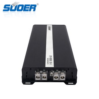 Suoer CP-8000 haute puissance 8000W RMS Audio amplificateur de voiture Mono canal classe D avec croisements