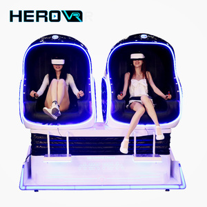 HEROVR 9D Egg Chair Intérieur/Extérieur <span class=keywords><strong>Vr</strong></span> Racing Simulator 360 Chaise Livraison gratuite Metal Motion Machine Equipment - Product Image 1