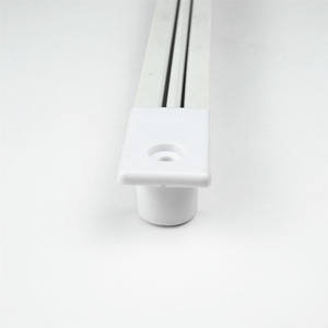 <span class=keywords><strong>Rail</strong></span> de rideau double <span class=keywords><strong>coulissant</strong></span> pliable en PVC, <span class=keywords><strong>rail</strong></span> de rideau flexible en plastique <span class=keywords><strong>pour</strong></span> fenêtre porte Protection personnalisée - Product Image 2