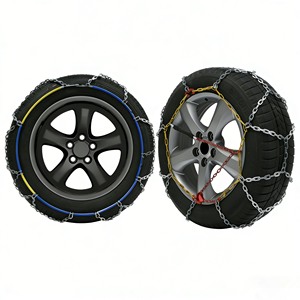 Chaînes à <span class=keywords><strong>neige</strong></span> universelles pour pneus de voiture en acier au carbone KN 12 mm, antidérapantes, en acier allié, haute qualité, avec EN16662-1 - Product Image 4