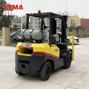Chariot élévateur STMA 3 tonnes (6000 lbs) <span class=keywords><strong>homologué</strong></span> CE EPA, diesel/GPL, neuf ou d'<span class=keywords><strong>occasion</strong></span>, pour la construction, avec moteur et mât inclus - Product Image 2