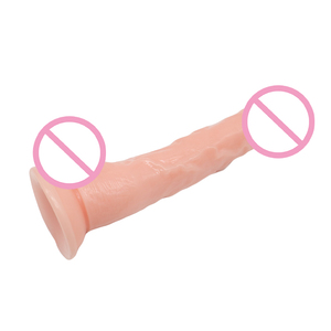 Masturbador femenino de silicona realista de 9,6 pulgadas, consoladores enormes, Juguetes sexuales para mujer, pene lésbico suave, herramientas de masturbación para mujer de gran tamaño - Product Image 4