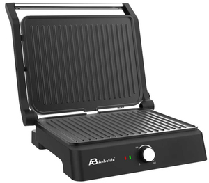 Anbolife - Parrilla Eléctrica Automática para Hamburguesas de 4 Rebanadas, al <span class=keywords><strong>Mejor</strong></span> Precio, Parrilla de Contacto, Antiadherente, para Paninis y Sándwiches - Product Image 5