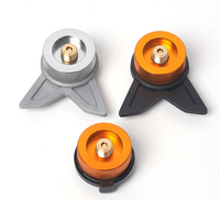 Accessoires de réchauds de camping Adaptateur de four à cartes Convertisseur de réservoir de gaz long butane Adaptateur de support Convertisseur