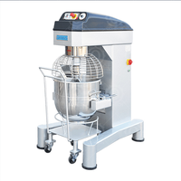 Mélangeur et Distributeur Électrique Haute Vitesse 80L en Acier Inoxydable HN QDMECH, Nouveau Modèle à Faible Bruit pour Mélanger la Farine et la Pâte à Eau