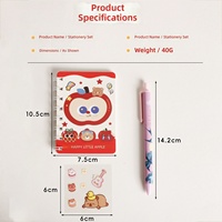 Ensemble de stickers mignons pour journal DIY, boîte cadeau, kit de papeterie scolaire, scrapbooking, agenda pour filles