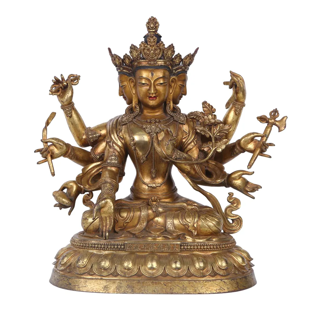 Vente en gros de statue de bouddha pour collection personnelle en plein air en matériau Kunststoff