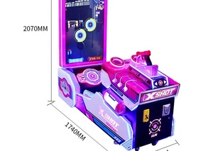 Simulatore <span class=keywords><strong>di</strong></span> tiro con fucile X a gettoni <span class=keywords><strong>per</strong></span> interni, in inglese, HGR Video Arcade Game, in metallo, <span class=keywords><strong>per</strong></span> parchi divertimento al coperto, <span class=keywords><strong>6</strong></span>+ <span class=keywords><strong>anni</strong></span> - Product Image 6