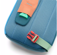 Sac à bandoulière 8L aux couleurs vives, sac à dos léger multi-poches avec sangle respirante et réglable