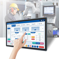 Panel PC Táctil Industrial de 10.1, 15.6 y 21.5 Pulgadas, con Windows 10, I3, I5, I7, VESA, USB, RJ45, J1900, J4125, Pantalla Táctil Todo en Uno