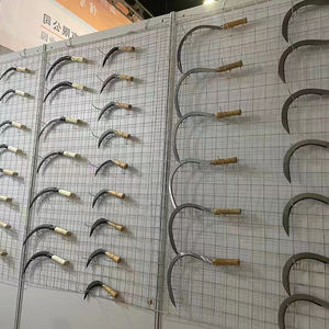 Faucille en acier au carbone et en acier inoxydable, outil de coupe pour le jardinage, faucilles en acier au carbone - Product Image 3