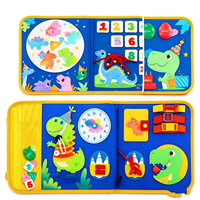 Sac à dos Montessori éducatif en feutre, best-seller, pour l'apprentissage interactif et le jeu silencieux