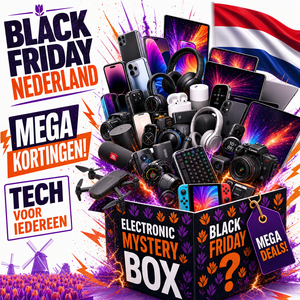 COSMOVA <span class=keywords><strong>Black</strong></span> <span class=keywords><strong>Friday</strong></span>: Mystery Box di Elettronica Digitale Avanzata - 100% Garantito, Include 5-20 Pezzi tra Orologi, Auricolari, Telefoni, Laptop e Altri Prodotti 3C a Sorpresa - Product Image 1