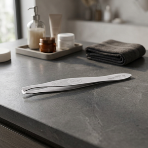 High Precision Stainless Steel Safe for Users Nghia Slanted Tip Eyebrow Tweezers Model T-02 15g Personal Care Paper <b>Box</b> - Product Image 5