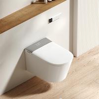 Inodoros pour le lavage des fesses Toilette Inteligente Cuvette de toilette intelligente Électrique Automatique Montage mural Toilette suspendue pour salle de bain