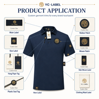 Étiquette de vêtement personnalisée pour les marques de vêtements, livraison DDP, livraison rapide, fabricant d'étiquettes tissées pour vêtements