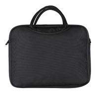 Meilleures sacoches pour ordinateur portable imperméables noires de luxe 15,6 pouces pour Macbook Air avec logo personnalisable
