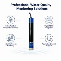 Analyseur de chlore résiduel en ligne JESA avec compensation de température RS485 Modbus RTU 0-100 ppm pour le traitement de l'eau