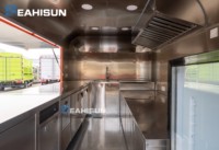 Chariot de nourriture mobile, mini camion de hot-dogs et pizzas, kiosque alimentaire, café, boutique mobile, remorque alimentaire, camion de nourriture avec cuisine complète