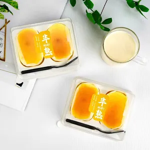 Món tráng miệng hộp dụng cụ chủ các nhà sản xuất bán buôn giá rẻ giá bánh Biscuit sô cô la Macaron Quà Tặng nhựa Cookie bao bì